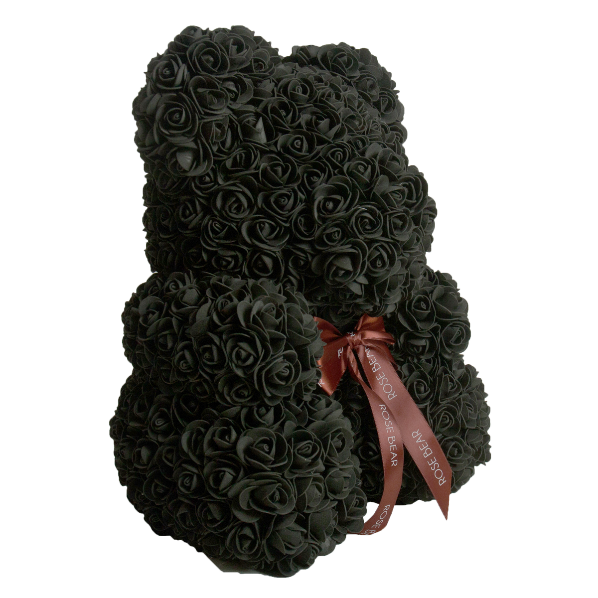 Black top rose bear