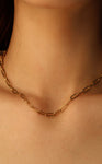 Gold Parker Micro Mini Necklace for Women Trendy Gold Necklace Jewelry Gifts for Girls