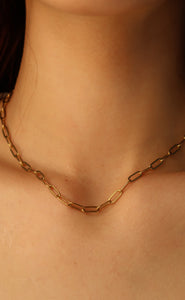 Gold Parker Micro Mini Necklace for Women Trendy Gold Necklace Jewelry Gifts for Girls