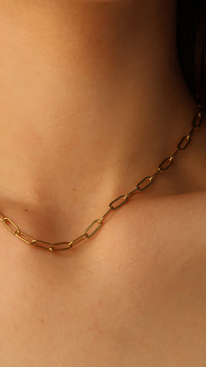 Gold Parker Micro Mini Necklace for Women Trendy Gold Necklace Jewelry Gifts for Girls