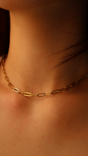 Gold Parker Micro Mini Necklace for Women Trendy Gold Necklace Jewelry Gifts for Girls