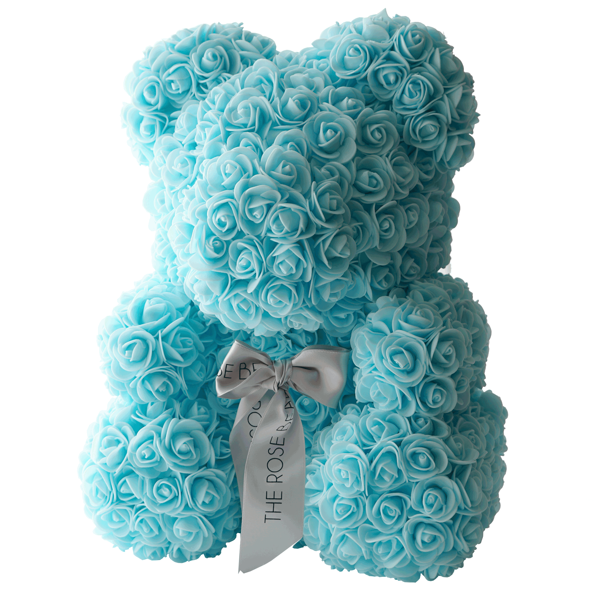 Baby Blue Rose Bear