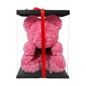 Pink Rose Bear