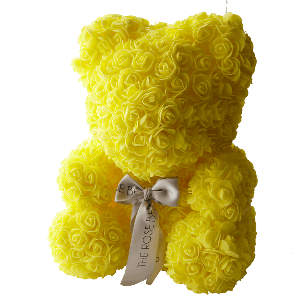 Yellow Rose Bear