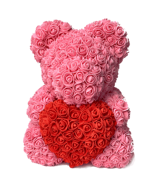 The Rose Bear with Red Heart *Valentine’s Edition*